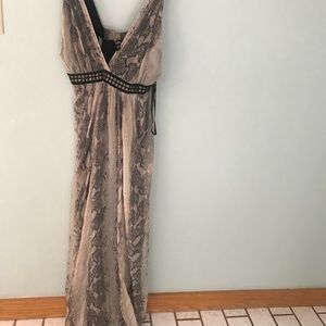 NWOT Bebe Maxi Dress
